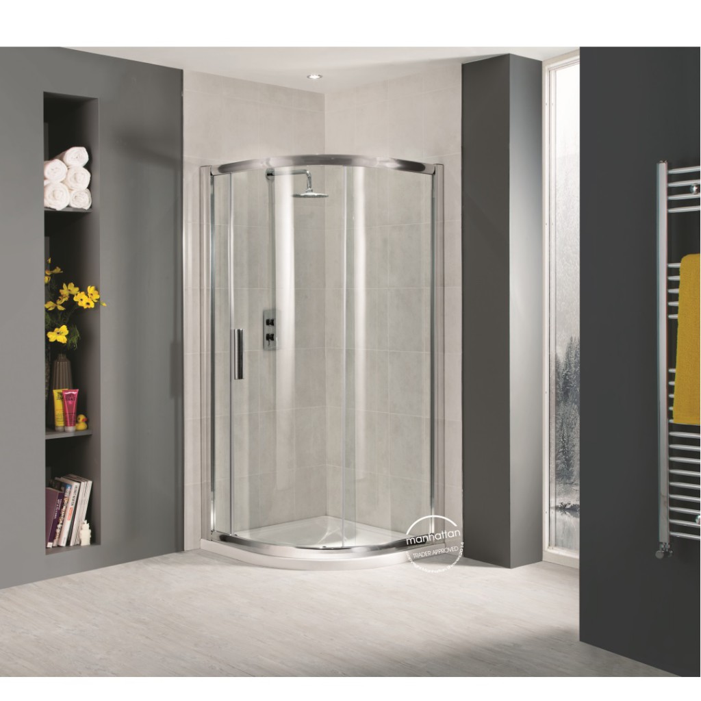 Manhattan 6 Quadrant Uno Shower Enclosure Baker and Soars