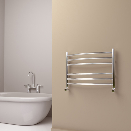 SBH Curves Baby Stainless Steel Towel Radiator SS302 440mm x 600mm