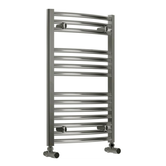 Reina Diva Chrome Curved Towel Rail