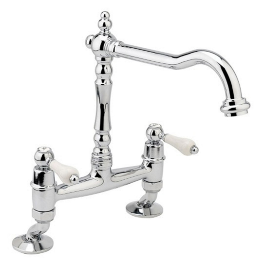 Sagittarius Canterbury Monobloc Bridge Kitchen Sink Mixer CO/550/C