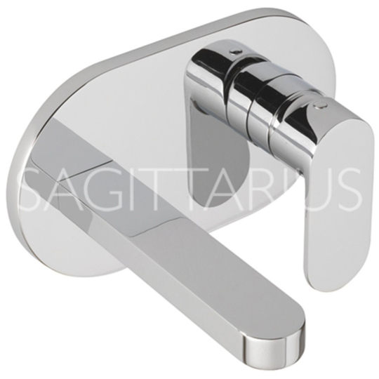 Sagittarius Metro Wall Mounted Basin Mixer 160mm MT-207-C