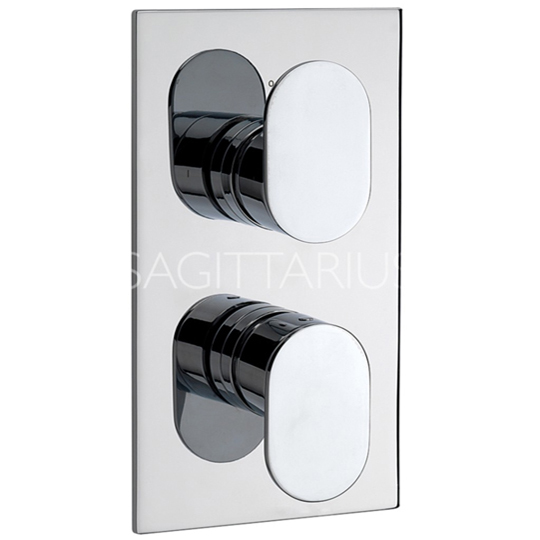 Sagittarius Plaza Concealed Thermostatic Shower Valve With Two Way Diverter PL-177-C