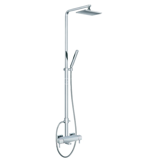 Sagittarius Axis Exposed Thermostatic Shower Valve With Rigid Riser And Handset AX-248-C