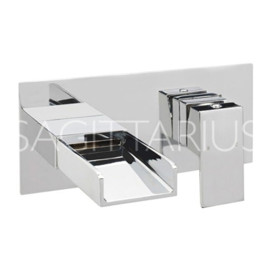 Sagittarius Nice Wall Mounted Basin Mixer NI-207-C