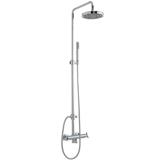Sagittarius Zone Exposed Thermostatic Shower Valve With Rigid Riser And Handset ZO-248-C