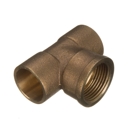 End Feed Threaded Centre Tee