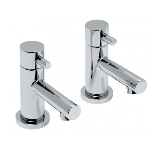 Vado Zoo Basin Pillar Taps ZOO-106-C/P