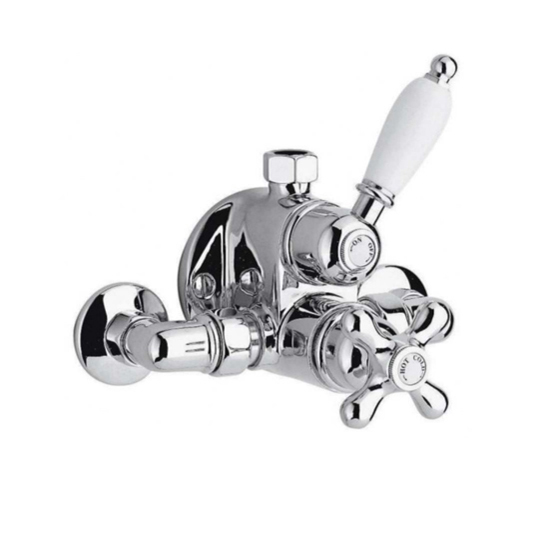 Vado Kensington Exposed Thermostatic Shower Valve Chrome WSB-149-34-CP