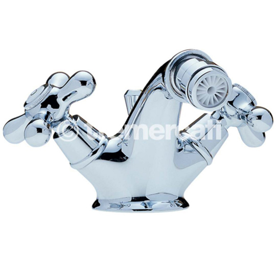 Tre Mercati Victoria Mono Bidet Mixer With Pop Up Waste Chrome VICT7