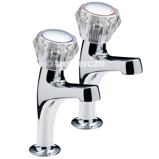 Tre Mercati Special Economy High Neck Pillar Taps 353