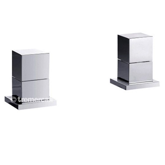 Tre Mercati Pair of Square Side Valves 27030