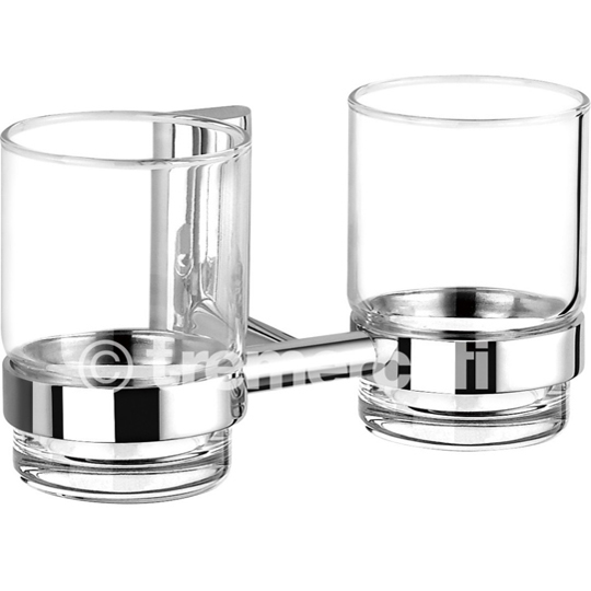 Tre Mercati Twiggy Wall Mounted Double Glass Holder 66320A