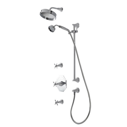 Perrin And Rowe Deco Shower Set 1