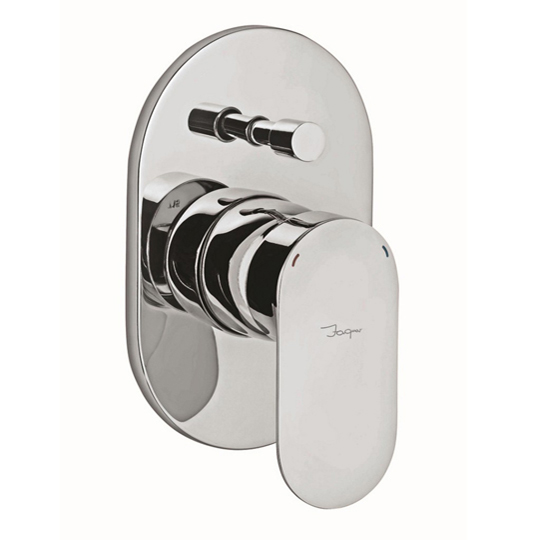 X Jaquar Opal Prime Manual Hi Flow 2 Outlet Shower Mixer OPP-CHR-15079K