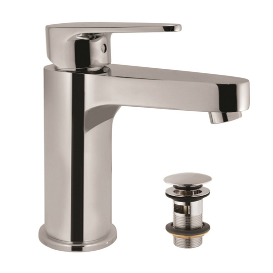 Jaquar Prime Mono Basin Mixer With Click Clack Waste VGPCHR81011BCLW Baker and Soars