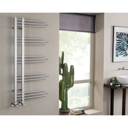 Vogue Chic Wall Mounted Towel Rail Radiator 1200mm x 500mm MD046