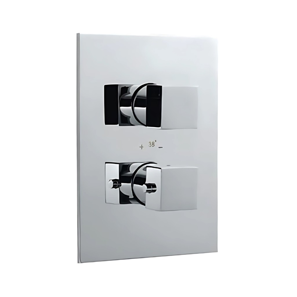 Jaquar Kubix-F Concealed Thermostatic In-Wall Shower Valve 35651F