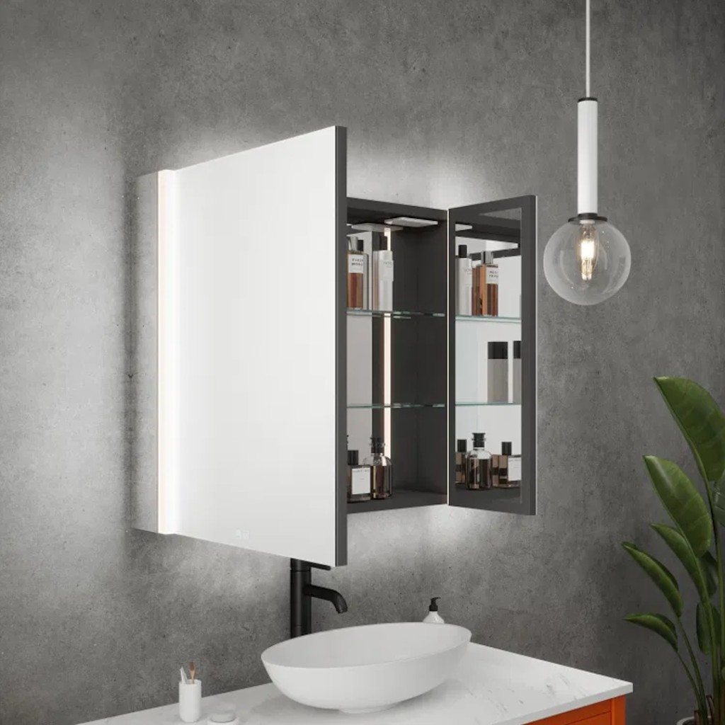 Sycamore Balmoral Tunable LED Cabinet with Double Door SY9046Double