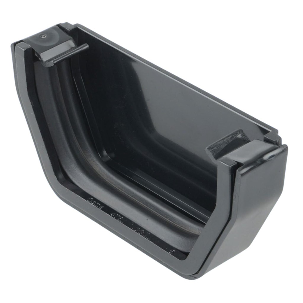 Osma PVC-U SquareLine 100mm External Stopend 4T811