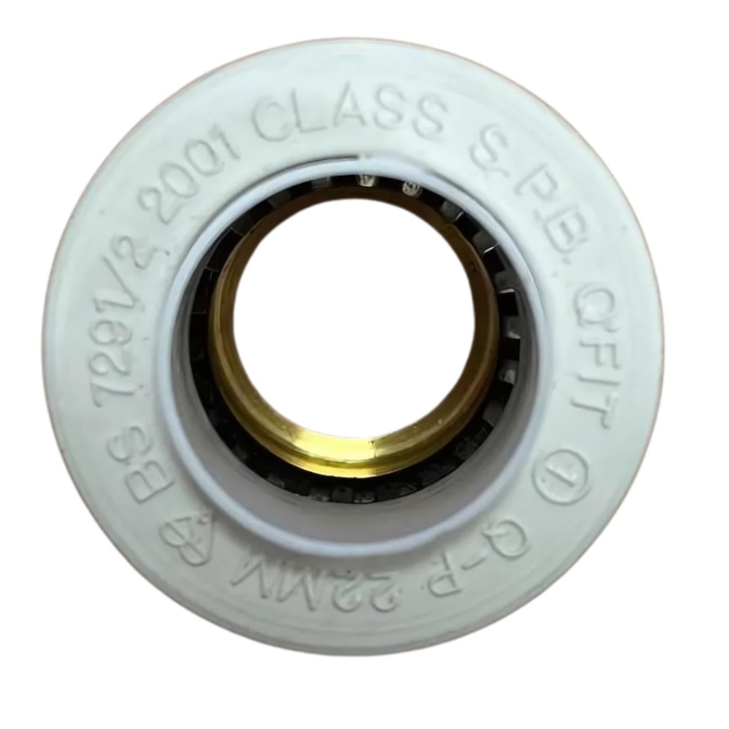 Q Fit Pushfit Male Iron Adaptor 22mm