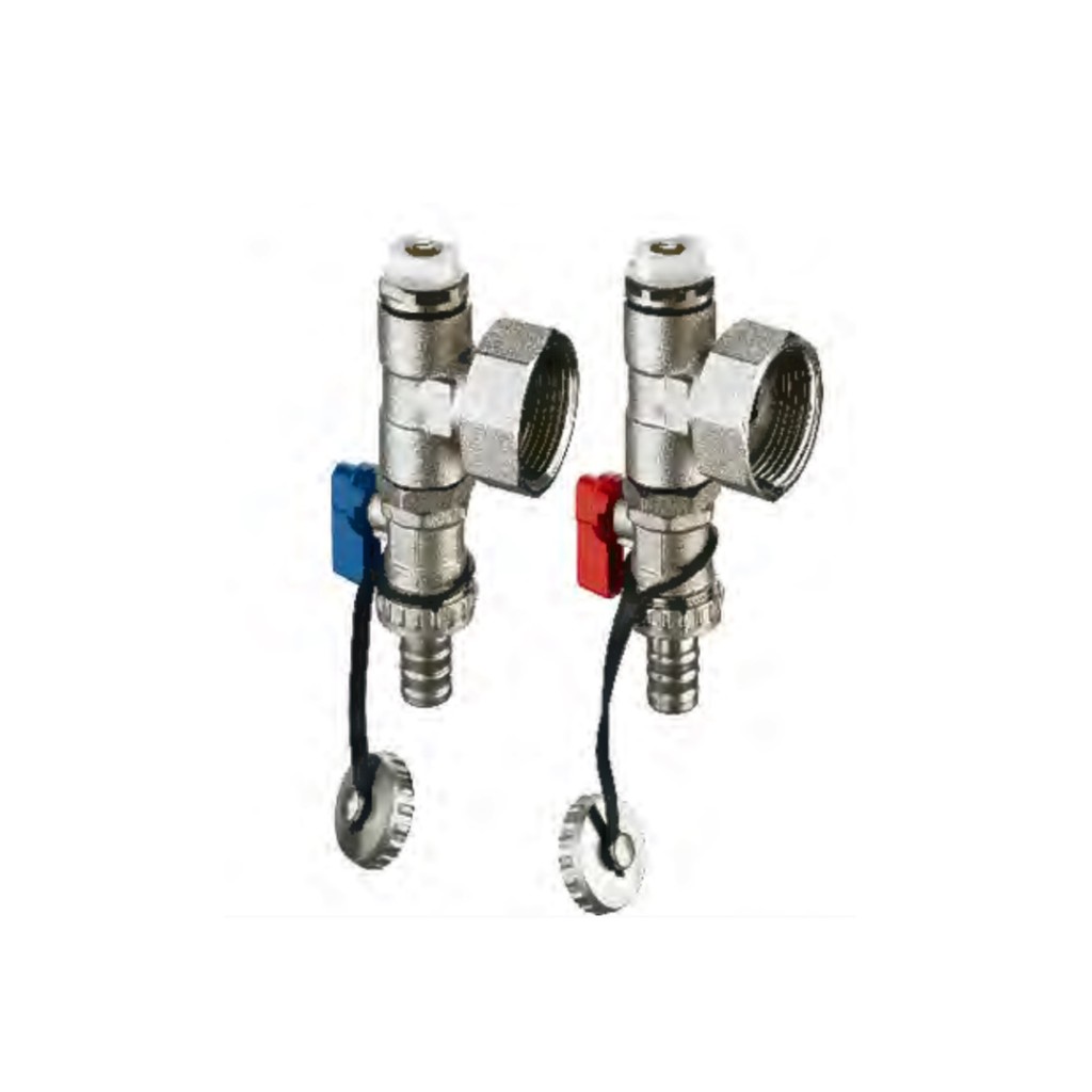 Manifold End Connections UFH Drain/Filling Valves Pair FILL450001