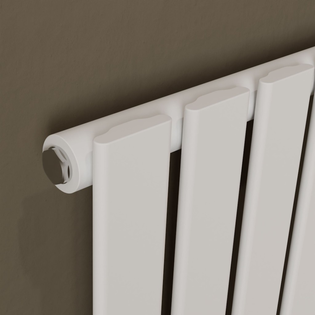 Eucotherm Vega Electric Vertical Single Panel Radiator with Smart Control VEGE