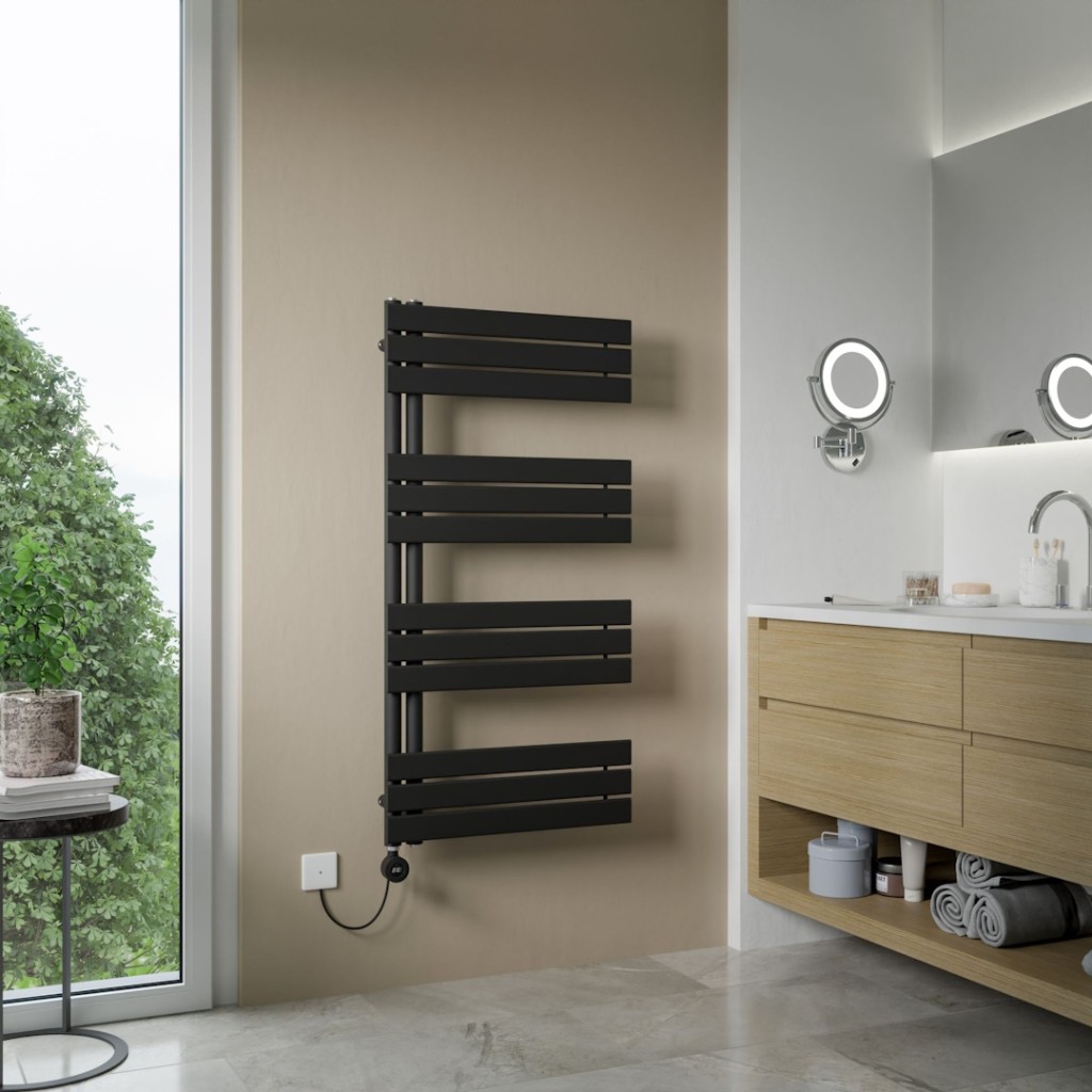 Eucotherm Vega Open Electric Towel Radiator with Smart Control VEGOE