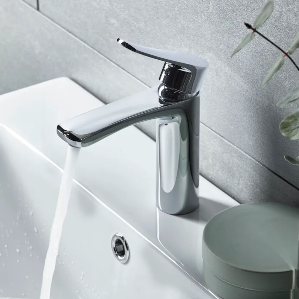 R2 Octave Basin Mixer with Click Waste Chrome TR1060