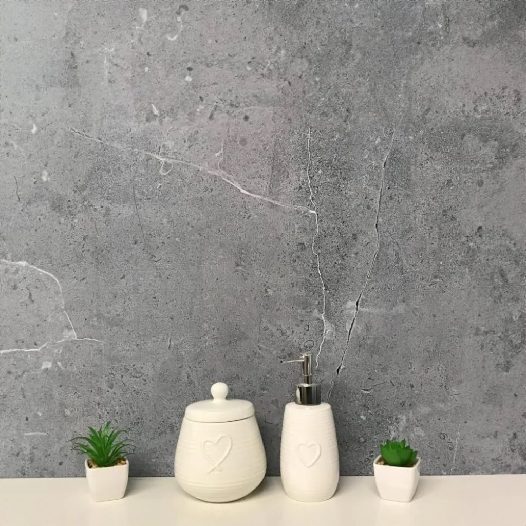 Boniplas Platinum Milano Wall Panel - Grey Matt M42
