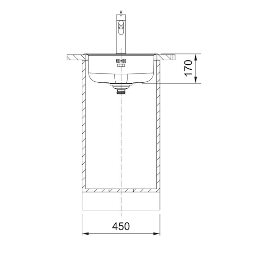 Franke Rotondo ROX 610 110-38 Stainless Steel Inset Sink