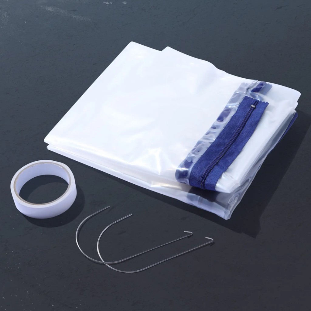 Protec CleanScreen DoorFrame QuickDoor Dust Sheet 1200mm x 2200mm
