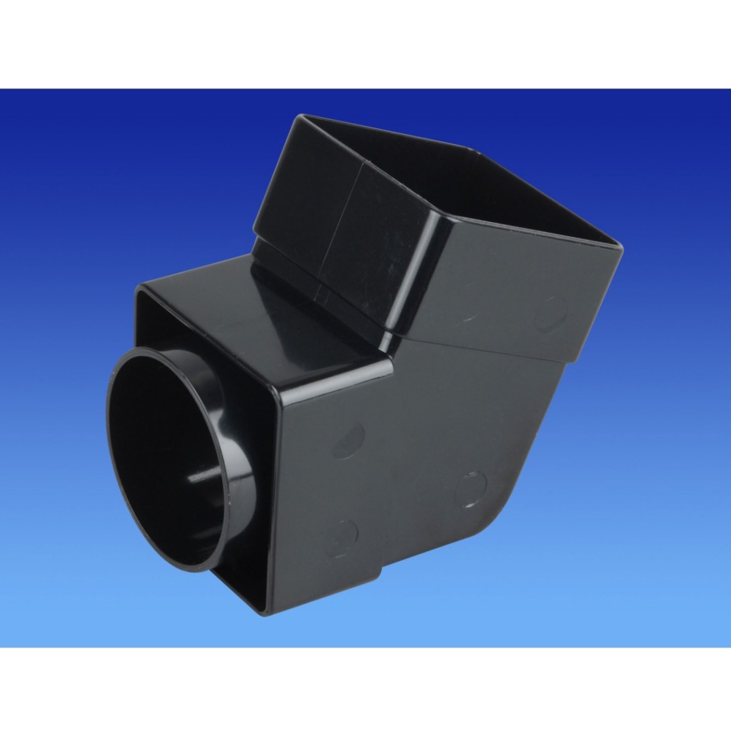 Osma PVC-U SquareLine 61mm Offset Bend - socket 4T825