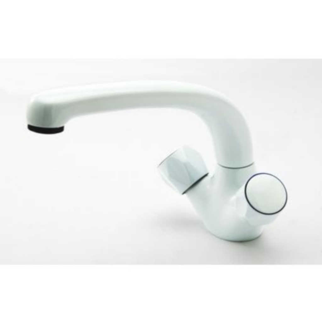 Westco Avanti Mono Sink Mixer Tap White 49071 Baker and Soars
