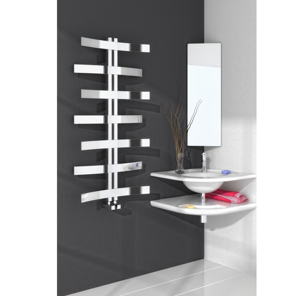 X Reina Lioni Polished Stainless Steel Radiator RNS-L10612