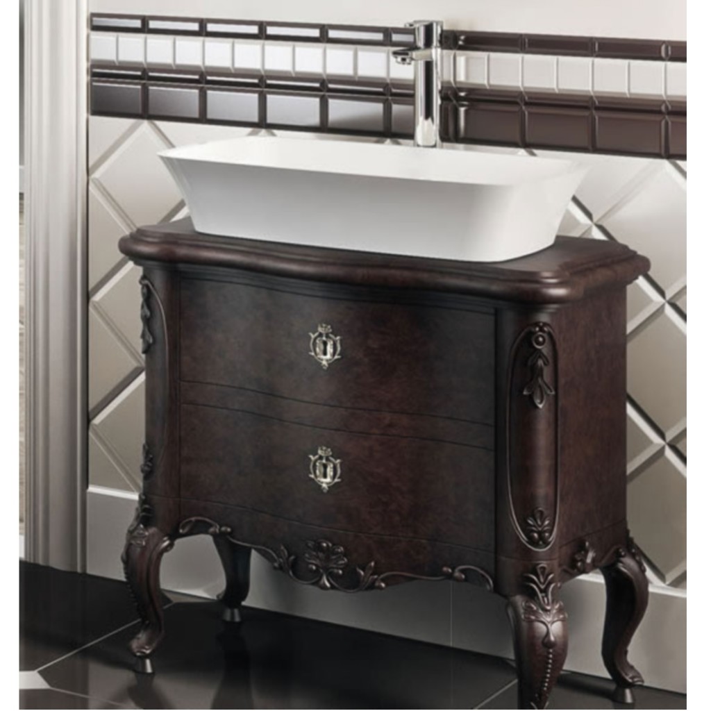 Clearwater Palermo Natural Stone Basin 590mm x 390mm