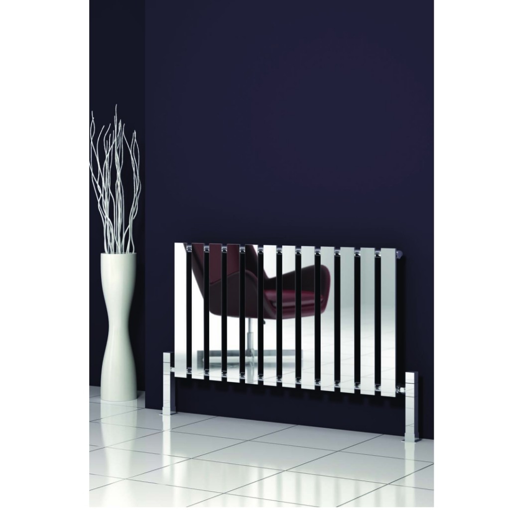 Reina Pienza Horizontal Radiator 550mm x 1165mm Chrome RND-PNZ1165