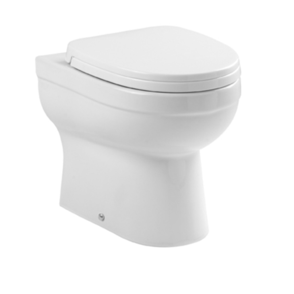 Laroc Back To Wall Pan and Luxury Soft Close Seat