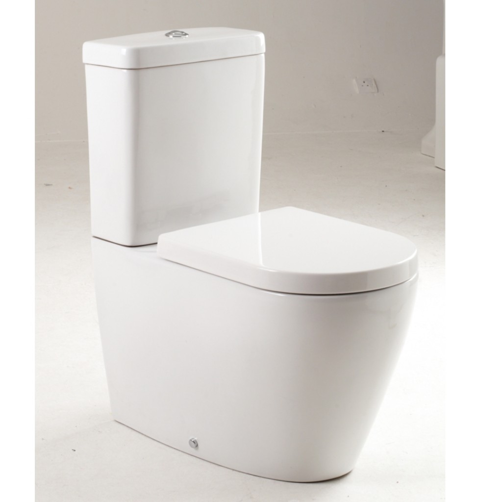 Kian Close Coupled Pan with Close Coupled Cistern and Luxury Soft Seat