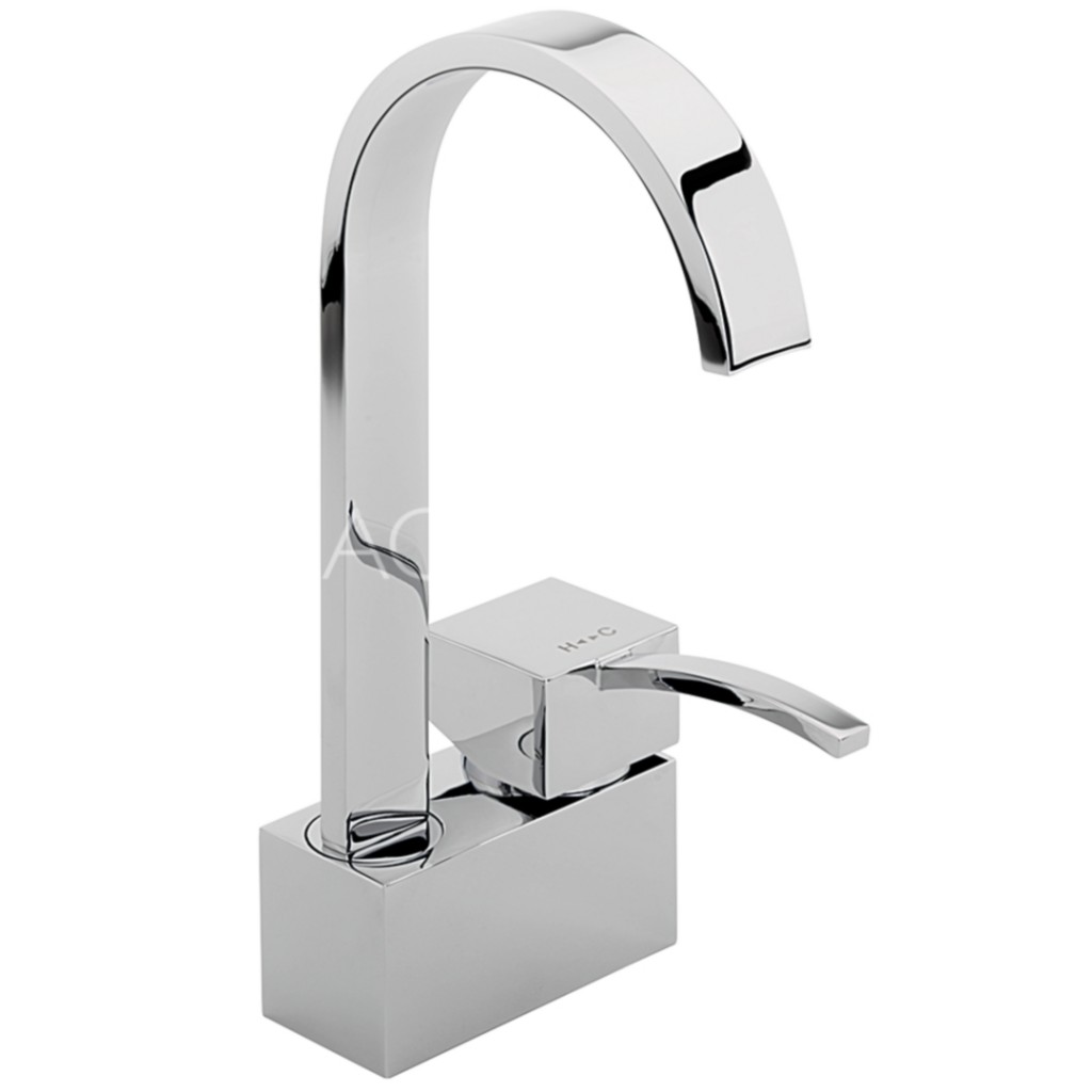 Sagittarius Arke Monobloc Basin Mixer Swivel Spout AR-206-C