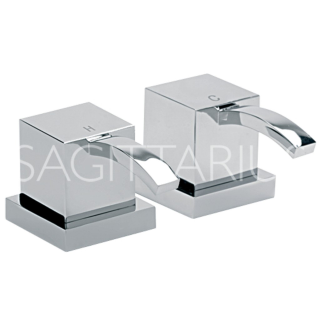 Sagittarius Arke Deck Mounted Side Valves Pair AR-187-C