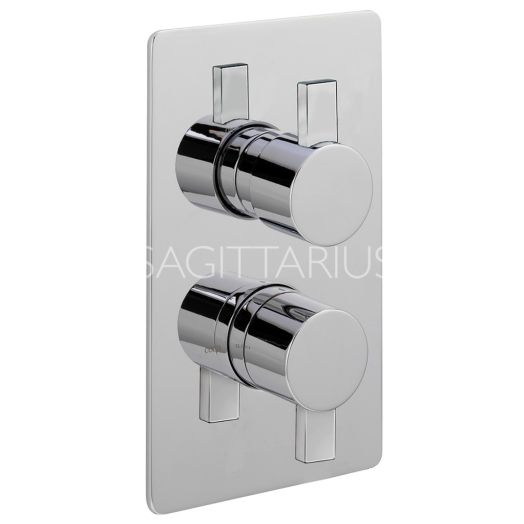 Sagittarius Evolution Concealed Thermostatic Shower Valve With Two Way Diverter EV-177-C