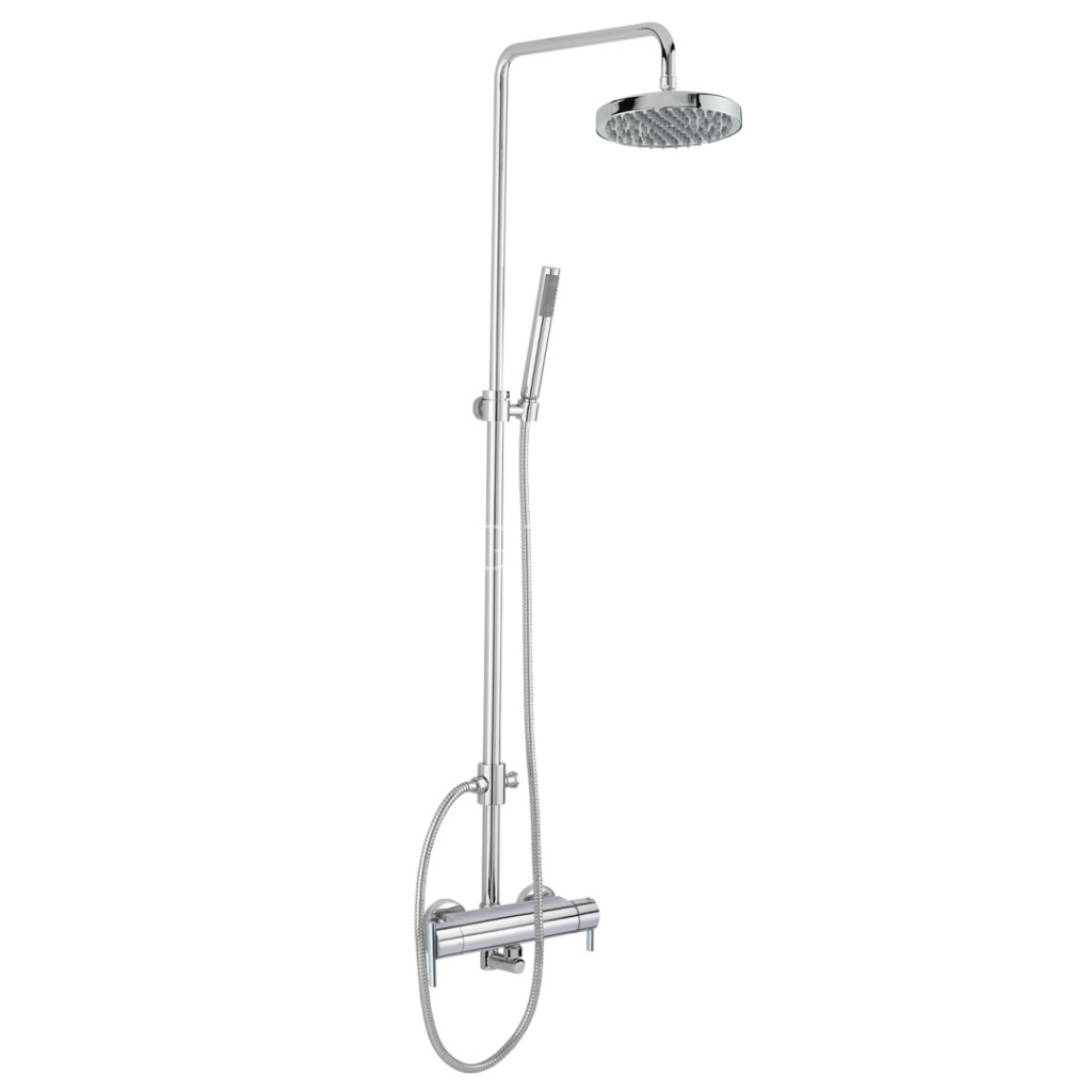 Sagittarius Pure Exposed Thermostatic Shower Valve With Rigid Riser And Handset PU-248-C