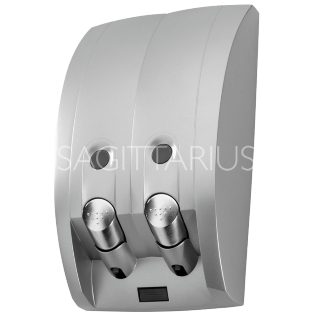 X Sagittarius Curve 2 Section Soap Dispenser