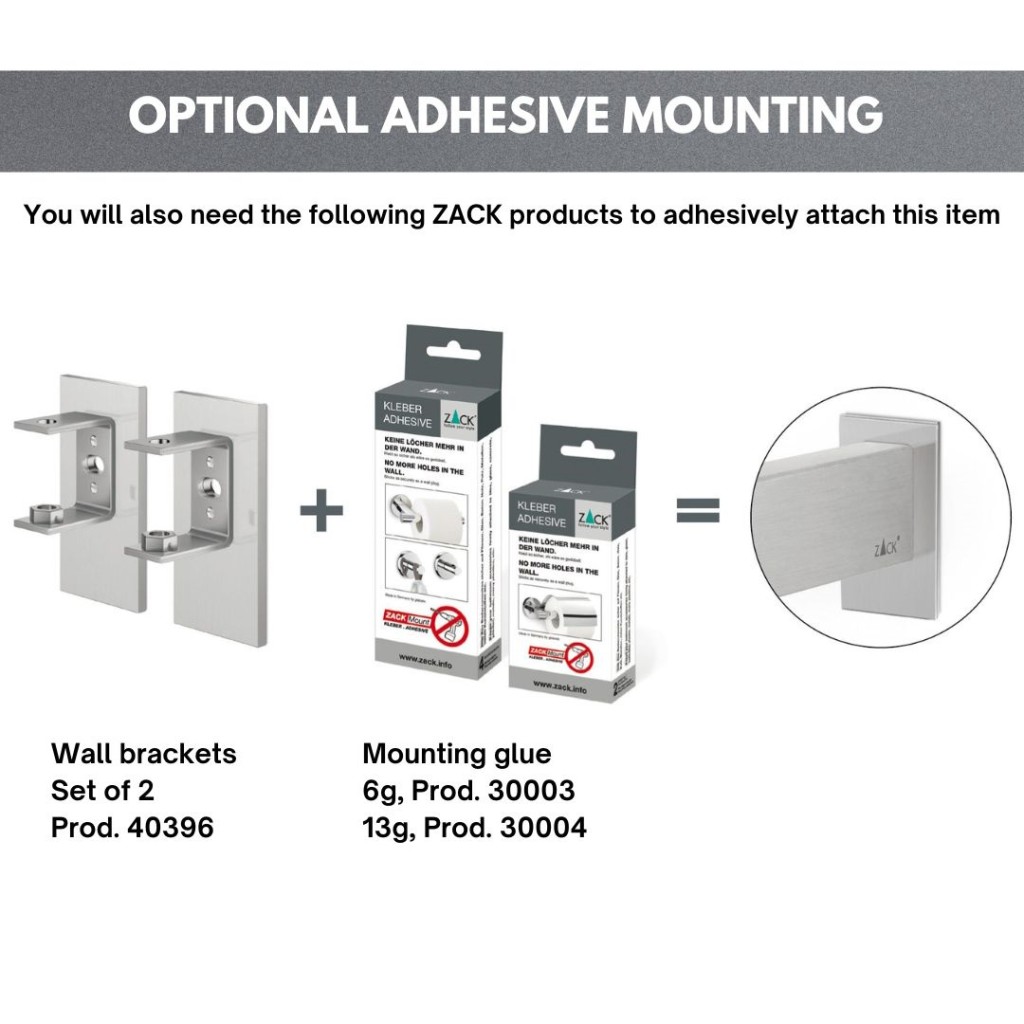 Zack Linea Toilet Roll Holder 40386 40031