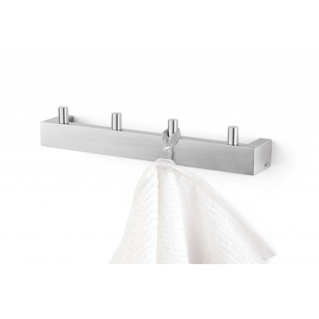 Zack Linea Towel Hook Rail Wall Mounted 40035 Baker and Soars