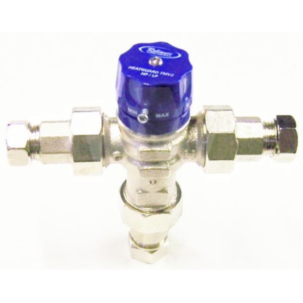 Heatrae Sadia Pack U3 Multipoint or Hotflo Thermostatic Blending Valve, Check Valve