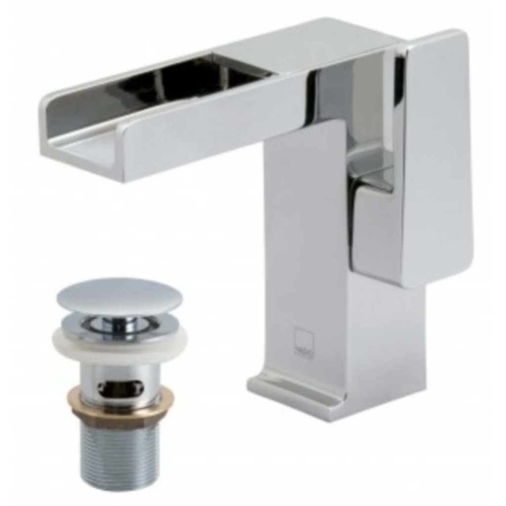 Vado Synergie Progressive Mono Basin Mixer With Waterfall Spout