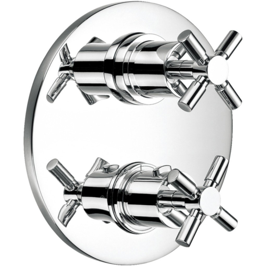 Flova XL Concealed Thermostatic Shower Mixer With Shut Off Valve XLT222