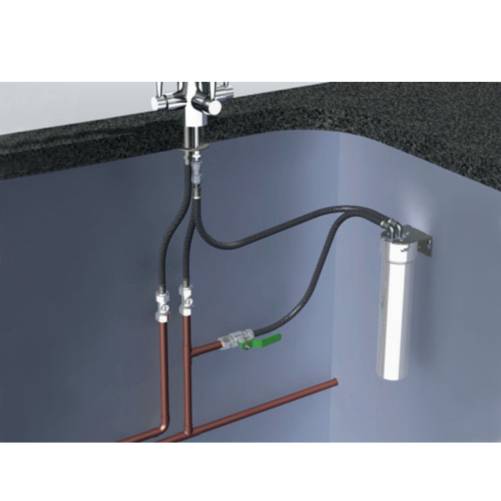 X Franke FilterFlow Kubus Kitchen Sink Mixer Tap