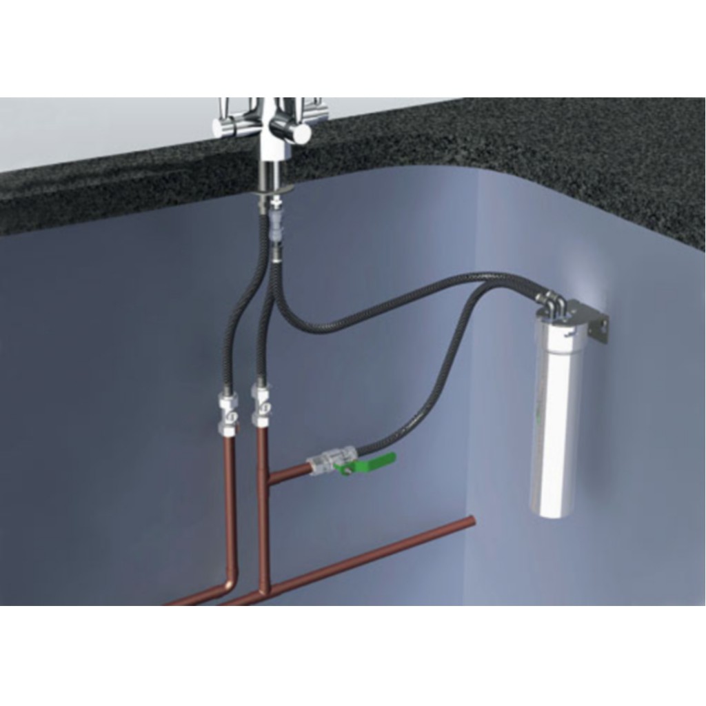 X Franke FilterFlow Kubus Kitchen Sink Mixer Tap